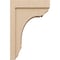 Ekena Millwork 8"W x 16"D x 24"H Classic Warren Rough Cedar Woodgrain TimberThane Corbel, Primed Tan CORUR08X16X24WARRCPR - alternate 5